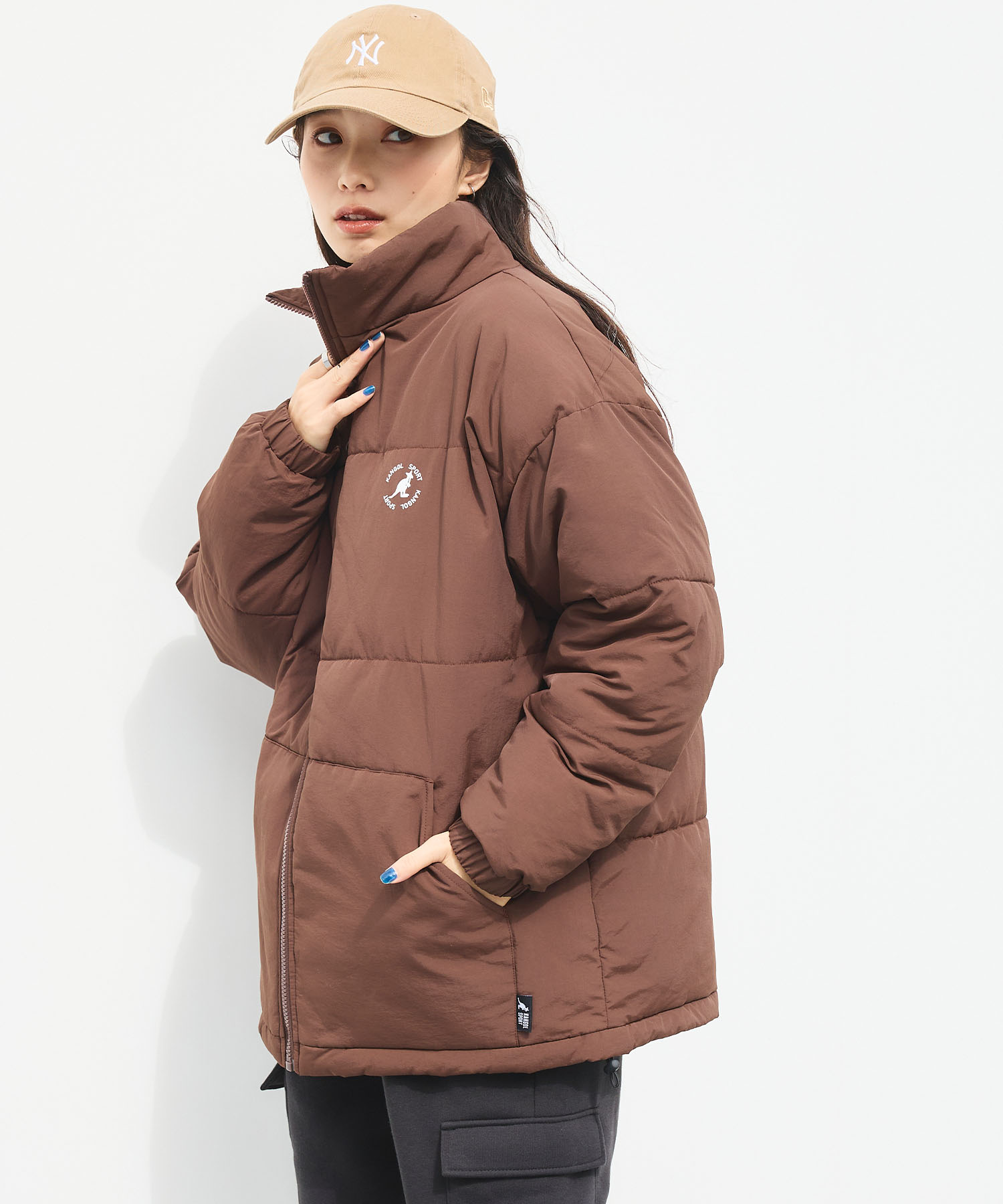 中綿ジャケット 【KANGOL SPORT/カンゴールスポーツ】 ¥7,590 （税込）