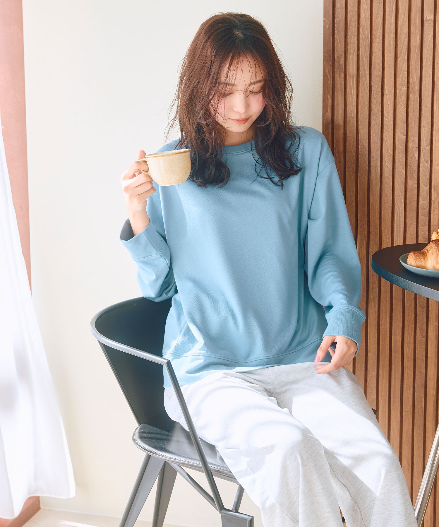 【LAFUKU】裏パイルスウェット上下セット（新色追加）<br>¥2,490 （税込）