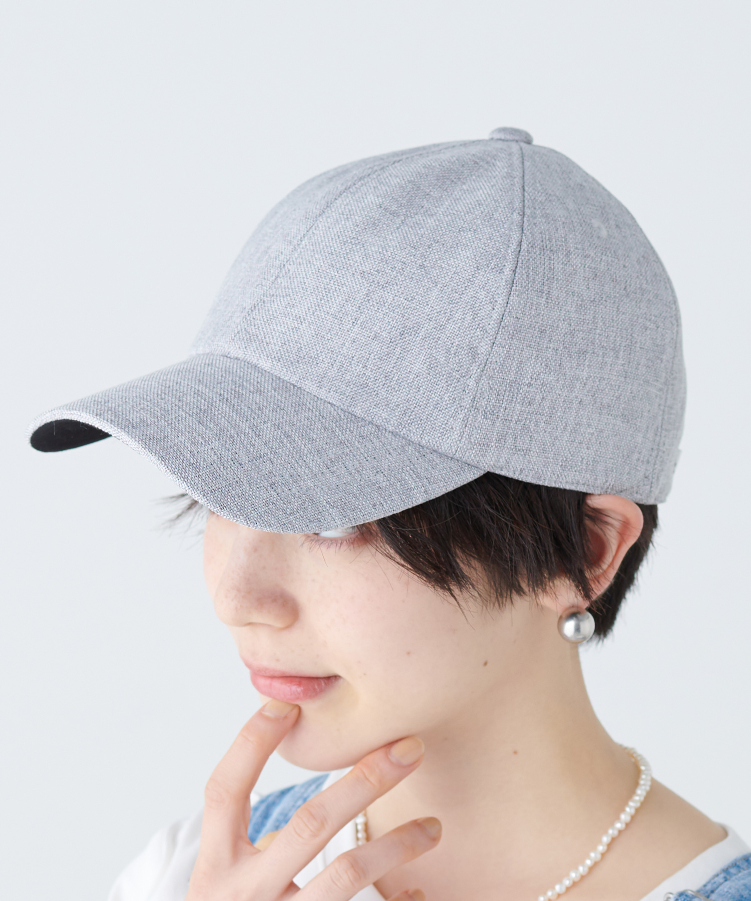 【HATMIKKE / ハットミッケ】－10℃シンプルキャップ<br> ¥3,300 （税込）