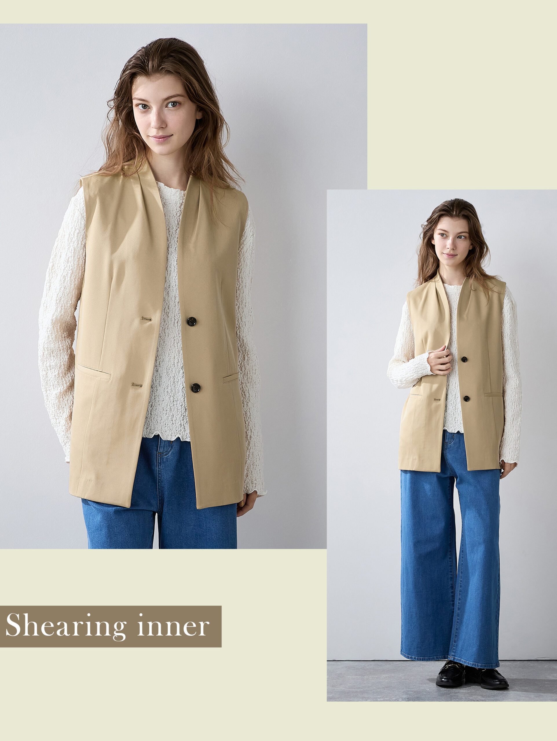カットシャーリング プルオーバー ¥ 4,389 TAX IN