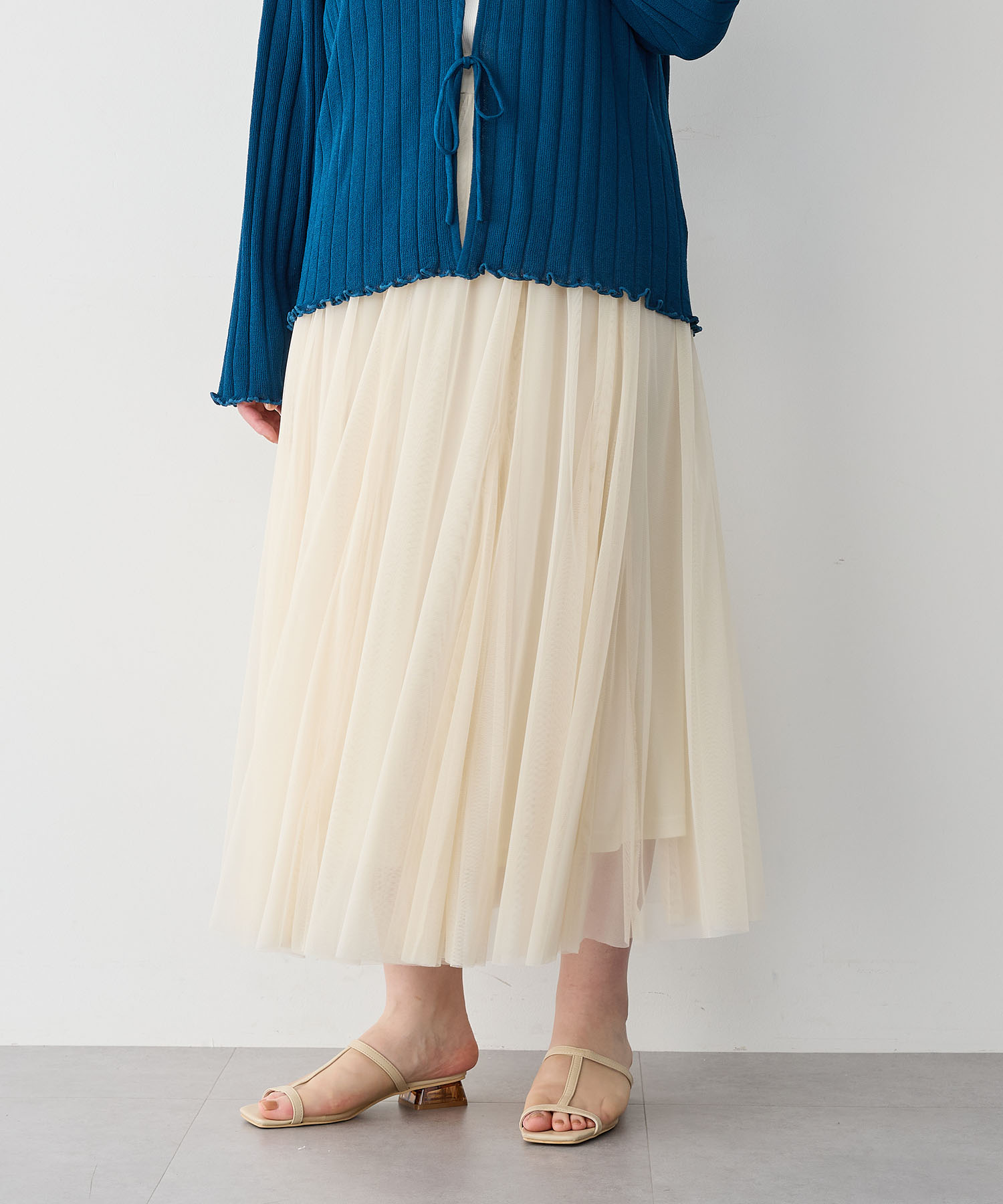 チュールスカート<br>¥4,950