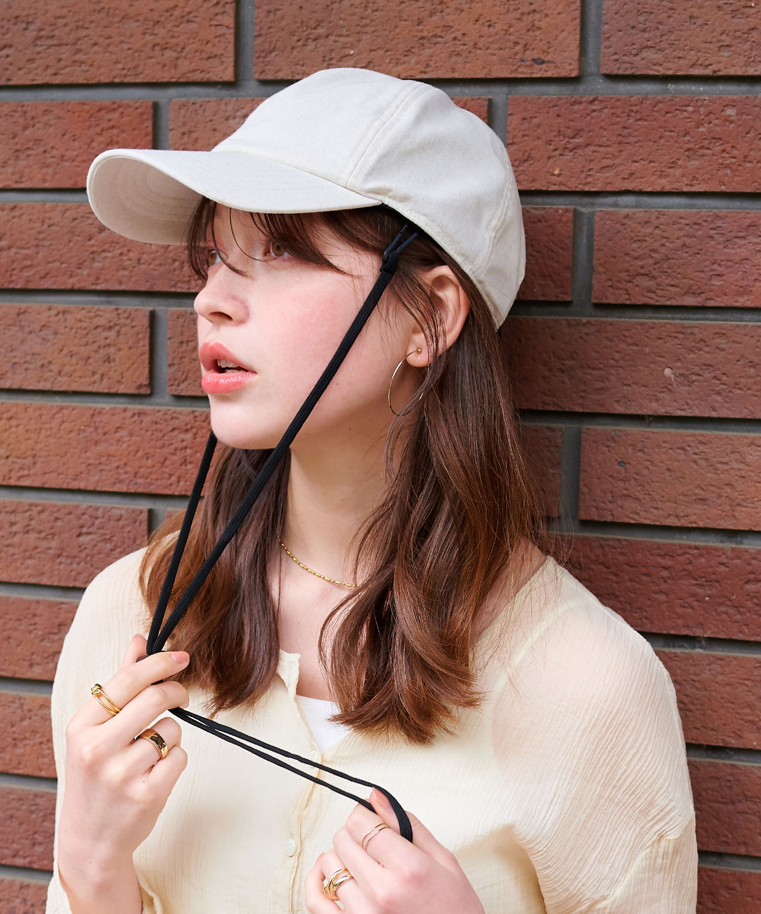 【HATMIKKE / ハットミッケ】遮光100% 多機能ベーシックキャップ  ¥2,420 （税込）