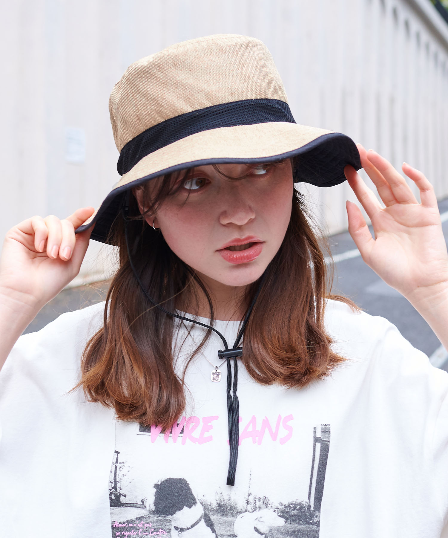 -TEN°メッシュ切替サファリハット ¥3,300 （税込）