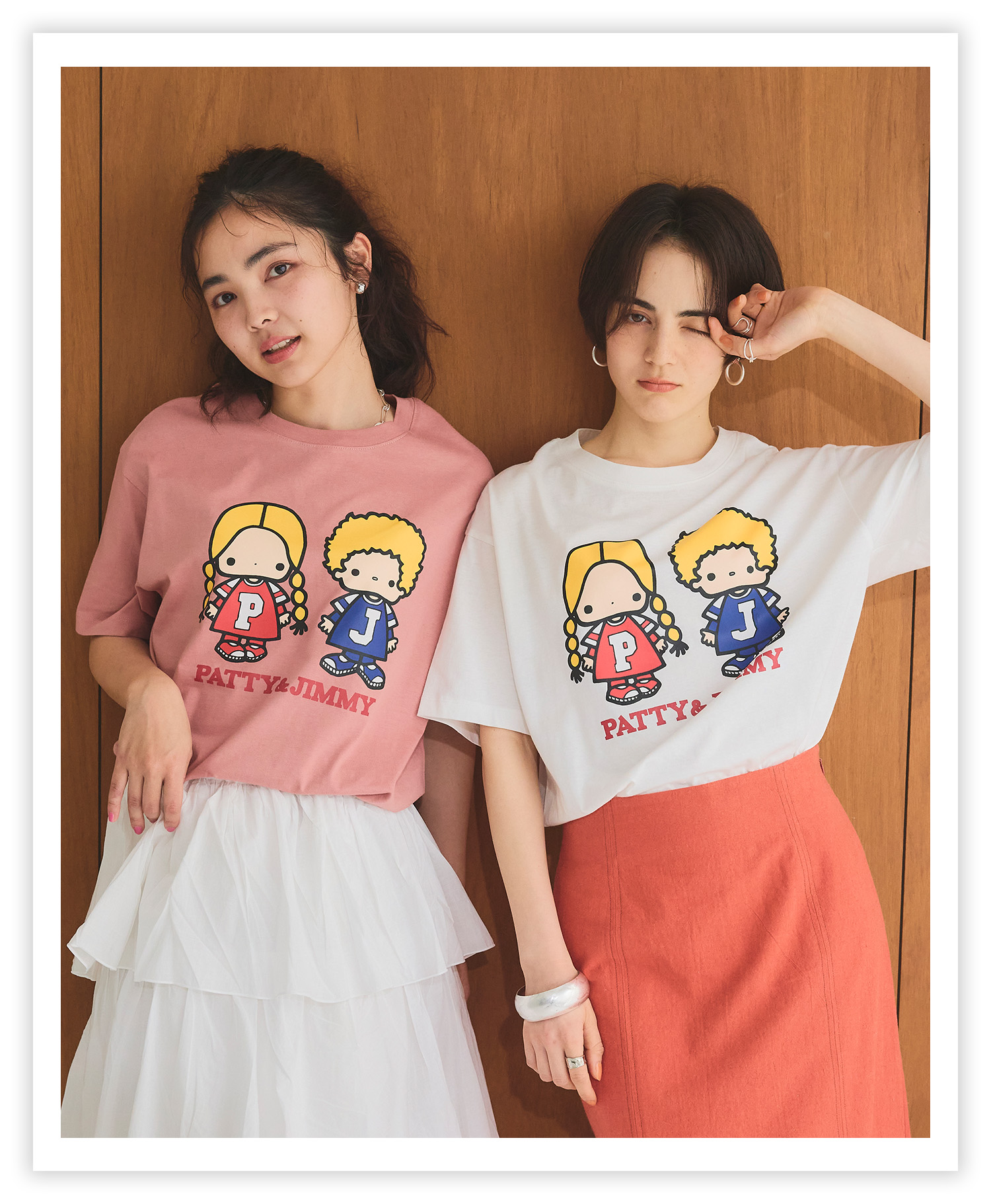パティ＆ジミープリント半袖Ｔシャツ<br>¥2,189(tax in)