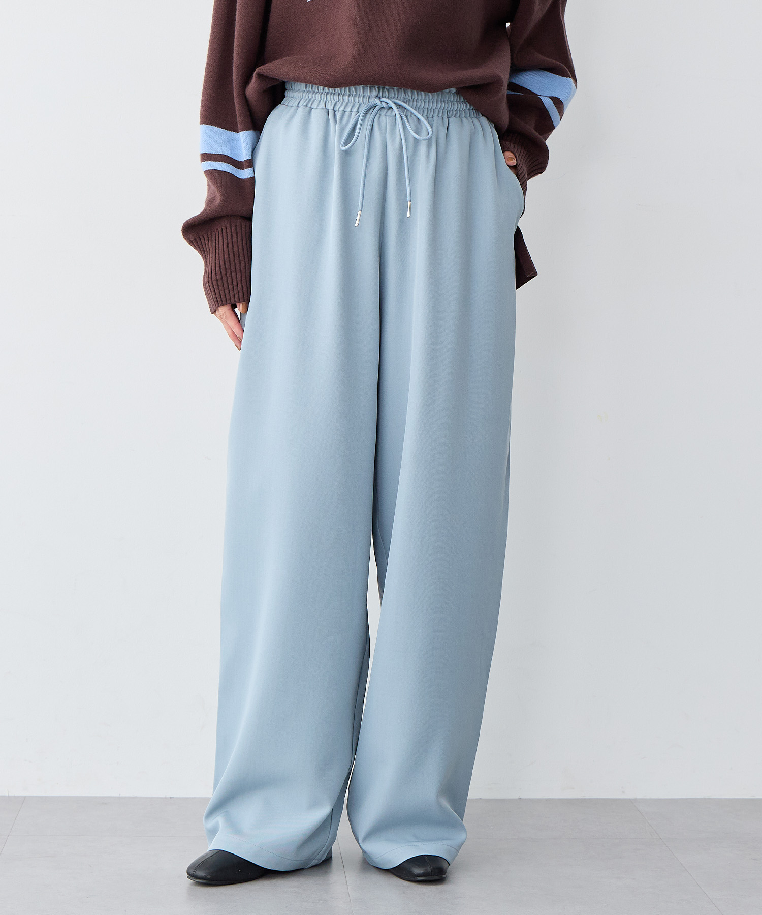 とろみツイルイージーパンツ<br>¥4,400