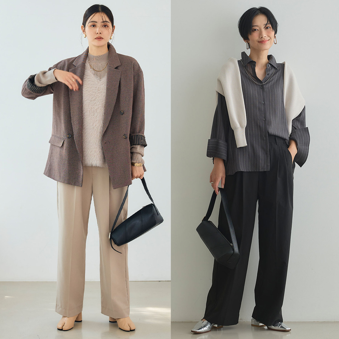 【2025年最新】冬オフィスカジュアルコーデ きちんと感を出すコツと着回し方法を紹介