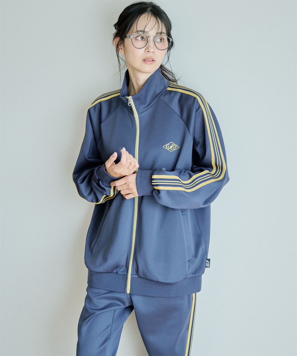 【KANGOL SPORT】サイドライントラックジャケット《UV対策・ストレッチ・ジャージ》◆新色追加◆