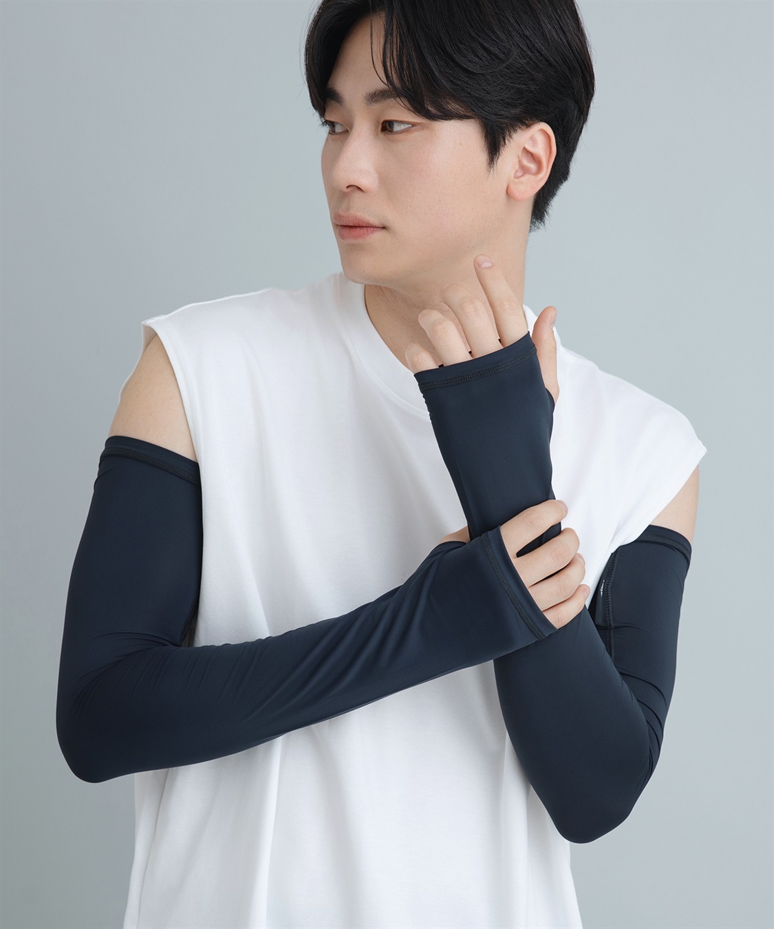 【Yoki】メンズロングアームカバー¥2,200［商品詳細はこちら］