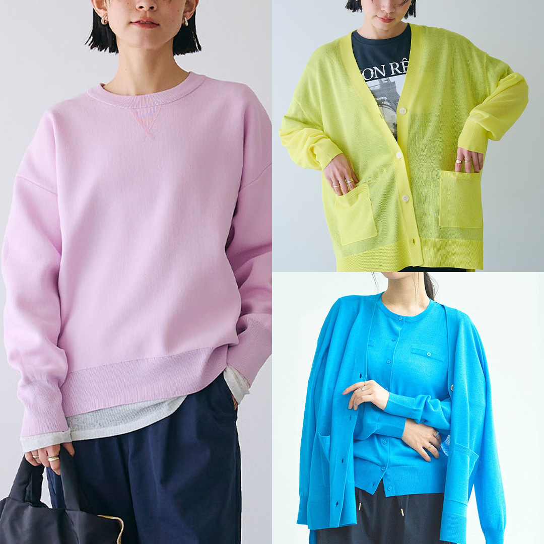 大人の春カラー活用術／働くママの春の好印象コーデ