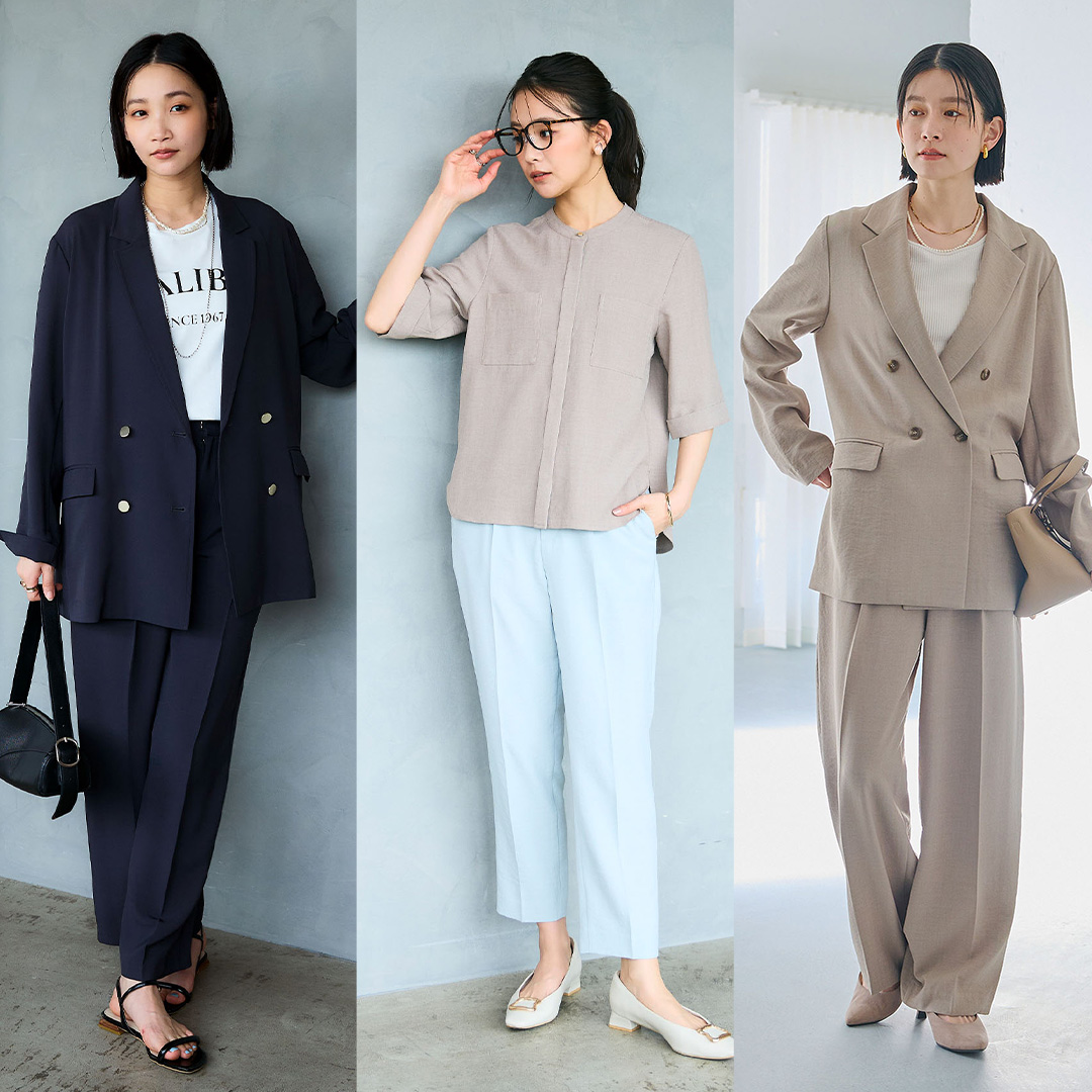 忙しい朝でも即きれい！30代40代ママ向け春の通勤服【セットアップコーデ】5選（完全ガイド）