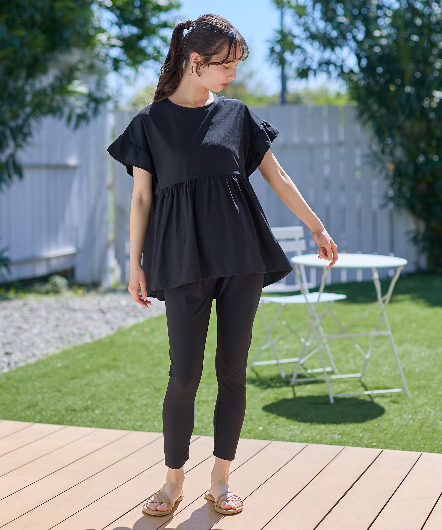 着用アイテム：ラッシュトップス × ラッシュレギンス
