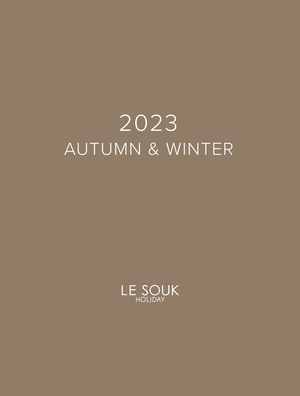 2023 AUTUMN & WINTER